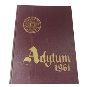 Denison University Adytum‎ 1961 Yearbook Granville Ohio Vintage College Annual